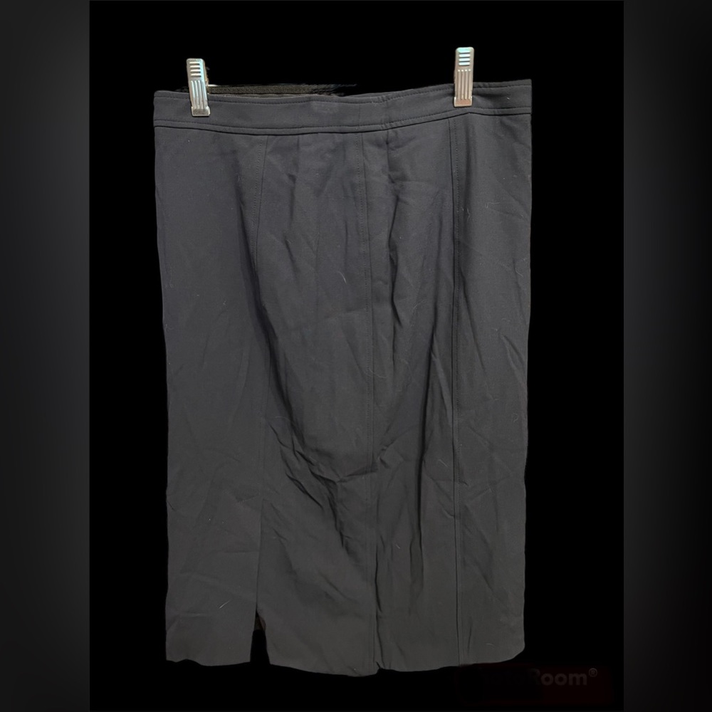 Vintage Armani Collezioni black pencil skirt